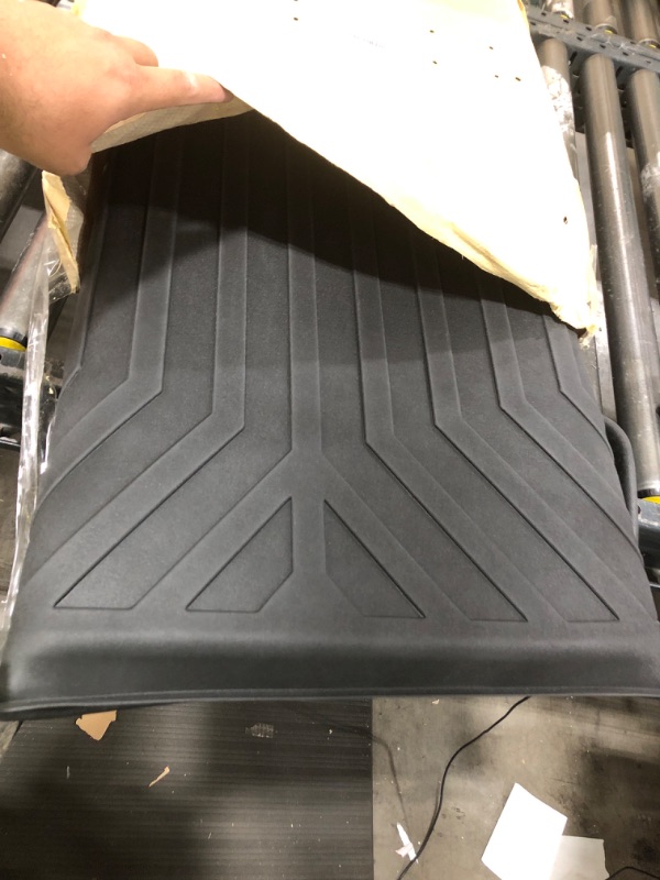 Photo 1 of Mixsuper Cargo Liner for Kia EV6 2022-2024 (Not Fit EV6 GT Model), Trunk Mat for Kia EV6 Accessories Cargo Mat Rear Trunk Liner Black