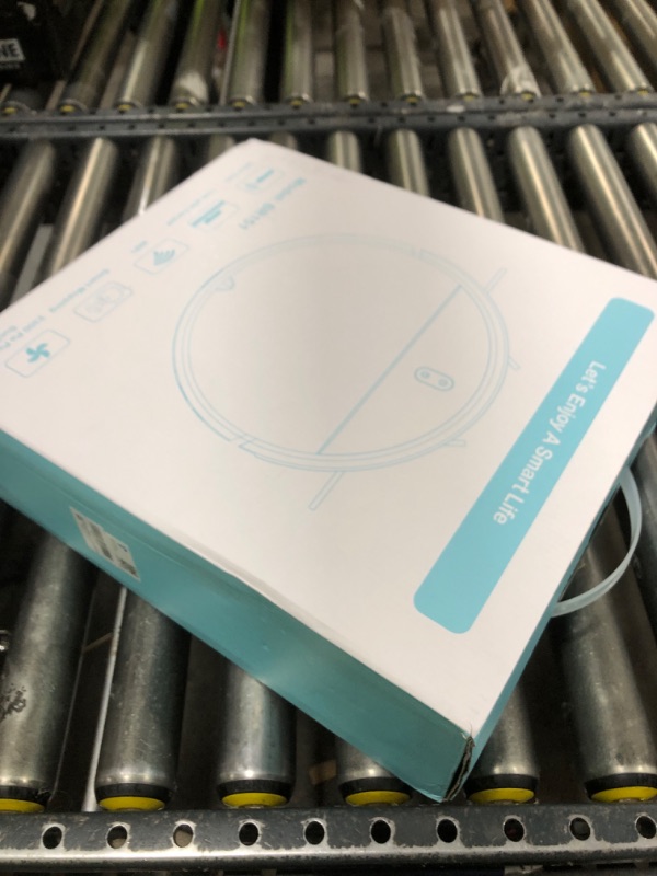 Photo 1 of Robot Vacuum and Mop Combo, 2 in 1 Mopping Robot Vacuum Cleaner with Schedule, Wi-Fi/Voice/App, Strong Suction, Easy of Use, Self-Charging Robotic Vacuum, Slim, Ideal for Hard Floor, Pet Hair, Carpet