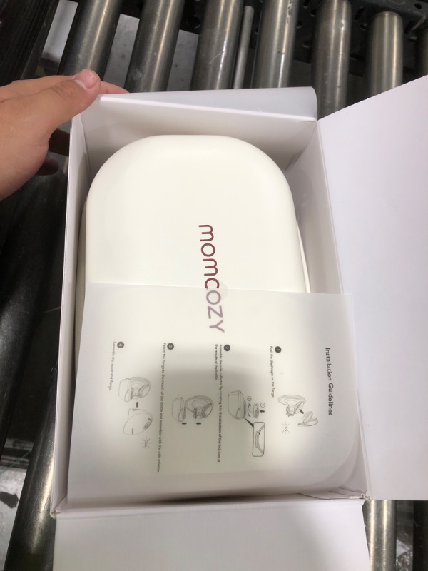 Photo 1 of Momcozy Breast Pump Hospital-Grade, Hands Free Breast Pump App with Leak-Proof DoubleFit Flange, Personalized Multi-Modes & 15 Levels, 2 Count