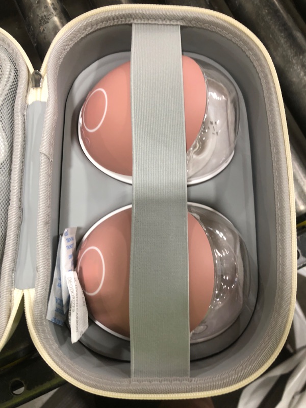 Photo 1 of Momcozy Breast Pump Hospital-Grade, Hands Free Breast Pump App with Leak-Proof DoubleFit Flange, Personalized Multi-Modes & 15 Levels, 2 Count
