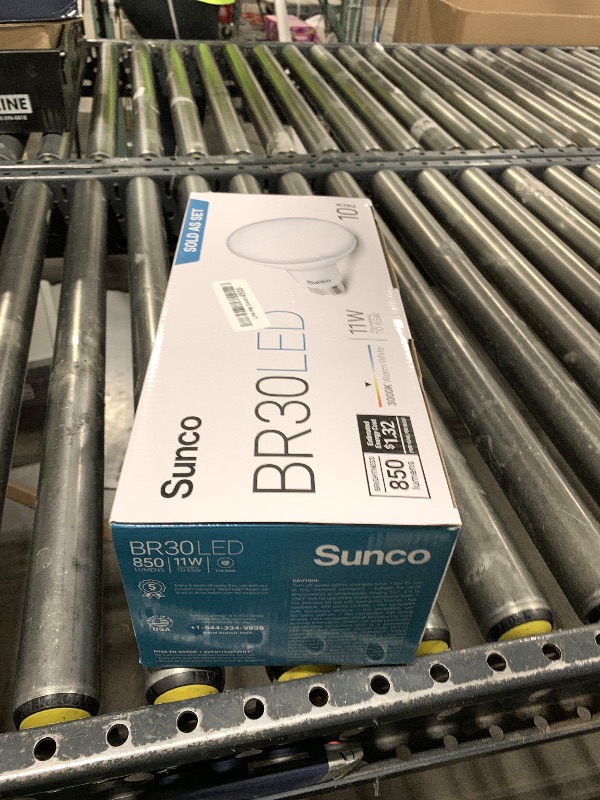 Photo 1 of Sunco 10 Pack BR30 LED Bulbs Indoor Flood Lights 11W Equivalent 90W, 3000K Warm White, 850 Lumens, E26 Base, 25,000 Lifetime Hours, Interior Dimmable Recessed Can Light Bulbs - UL & Energy Star