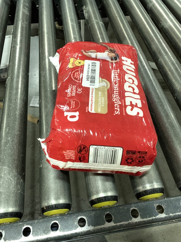 Photo 1 of Huggies Newborn Diapers, Little Snugglers Baby Diapers, Size Preemie (up to 6 lbs), 30 Count