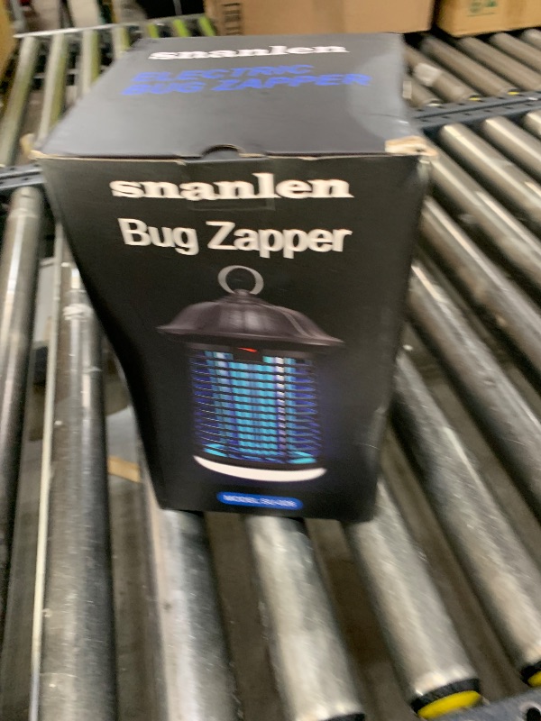 Photo 1 of snanlen Bug Zapper Outdoor Indoor, 4200V Electric Mosquito Zapper Outdoor with LED Light, Electric Fly Zapper, Fly Traps, ABS Plastic, Plug in Mosquito Killer for Patio, Yard, Garden, Kitchen, Home