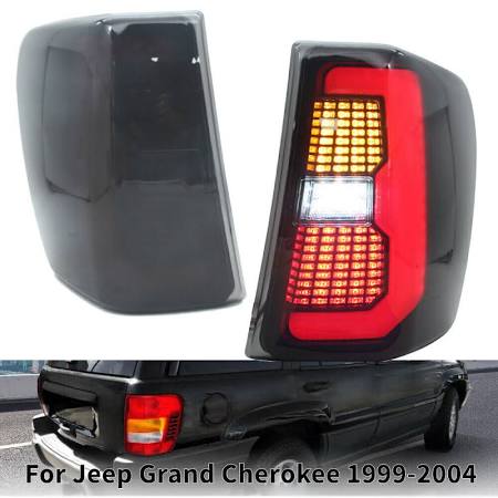 Photo 1 of 2x  Full Led Tail Light Rear Brake Lamps for Jeep Grand Cherokee