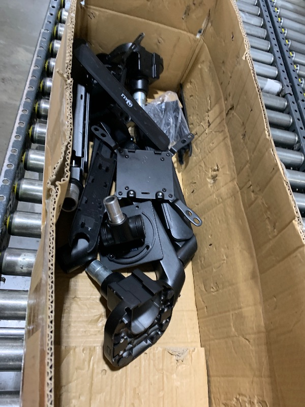 Photo 1 of ELIVED Flip Down Ceiling TV Mount for Most 14-40 Inch TVs, Floding TV Mount for Flat and Pitched Roof, Height Adjustable Full Motion tv Bracket 360° Swivel, Max VESA 200x200mm, up to 22 Lbs, YD3030