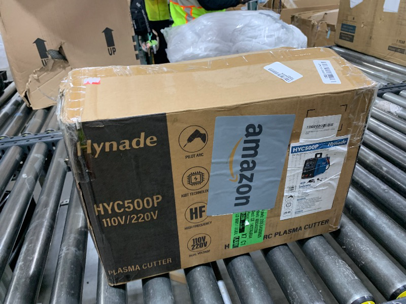Photo 1 of Plasma Cutter, [Non-Touch Pilot Arc] [Air Sensor] hynade 50A Plasma Cutter Machine 110/220V Dual Voltage, IGBT Inverter with Large LED Display, 1/2'' Clean Cut 2/3" Max Cut, 2T/4T for Beginners DIYers