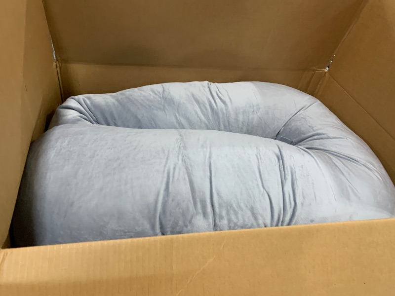 Photo 1 of Momcozy Pregnancy Pillows for Sleeping, U Shaped Full Body Maternity Pillow with Removable Cover - Support for Back, Legs, Belly, HIPS for Pregnant Women, 57 Inch Pregnancy Pillow for Women, Grey