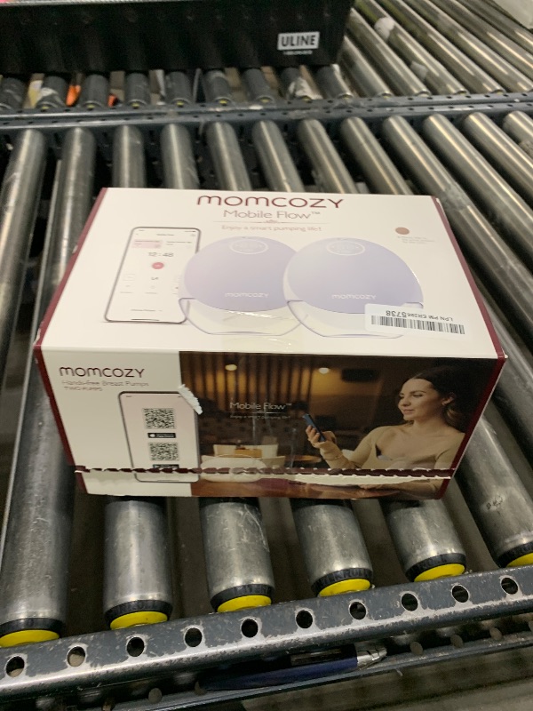 Photo 1 of Momcozy Breast Pump Hospital-Grade, Hands Free Breast Pump App with Leak-Proof DoubleFit Flange, Personalized Multi-Modes & 15 Levels, 2 Count