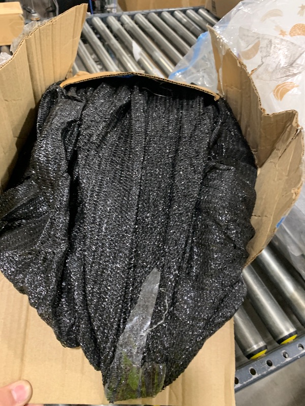 Photo 1 of winemana 70% Black Shade Cloth, 20 x 30 FT Durable Mesh Tarp with Grommets, Resistant Garden Sun Shade Netting with Taped Edge for Plant Cover, Greenhouse, Patio, Tomatoes, Chicken Coop, Barn Kennel