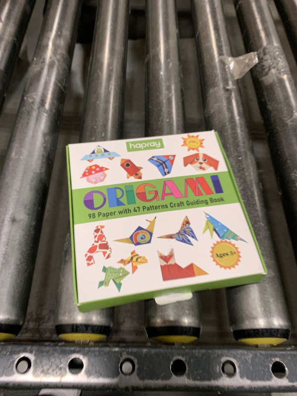 Photo 1 of hapray Origami Kit for Kids Ages 5-8 8-12, with Guiding Book, 98 Sheets Paper with 47 Patterns, DIY Art and Craft Projects, Beginners Children's Day Gift Boy Girl