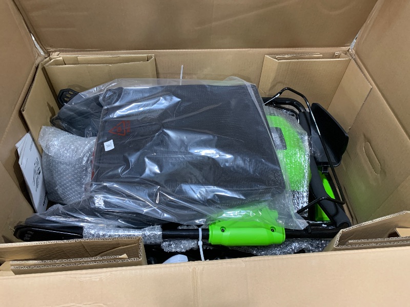 Photo 1 of Greenworks Self-Propelled 21-inch Brushless Lawn Mower 40V with 5Ah Battery and Charger
