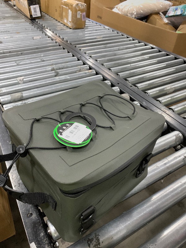 Photo 1 of ROCKBROS Motorcycle Tail Bag Saddle Bags Motorcycles Full Waterproof 13L Universal Motor Seat Bag Pannier Bag Rear Rack Trunk Army Green