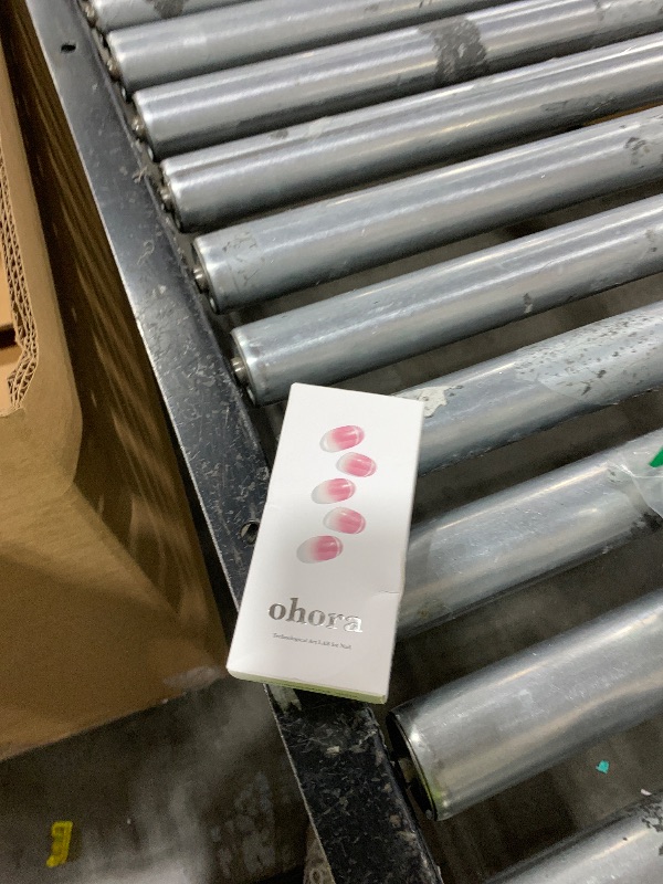 Photo 1 of ohora Semi Cured Gel Nail Strips (N Mute Line) - Pink, French, Ombre, Works with Any UV/LED Lamps, Salon-Quality, Long Lasting, Easy to Apply & Remove - Includes 2 Prep Pads, Nail File & Wooden Stick