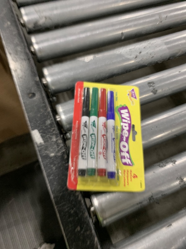 Photo 1 of 4-Pack Standard Colors Wipe-Off® Markers