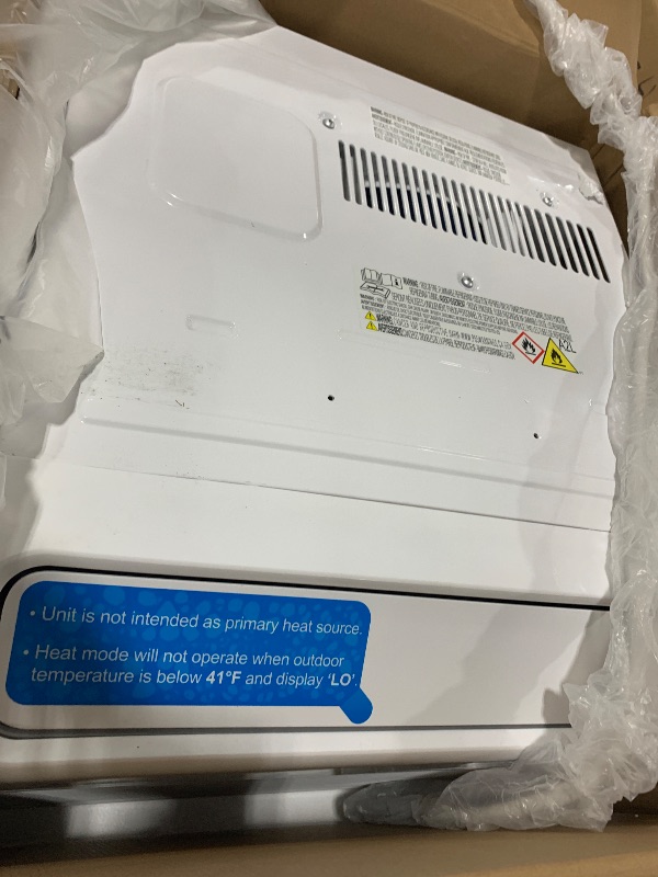 Photo 1 of Midea 12,000 BTU Smart Inverter Air Conditioner Window Unit with Heat and Dehumidifier – Cools up to 550 Sq. Ft., Energy Star Rated, Quiet Operation, Electronic Controls, Remote Control, White