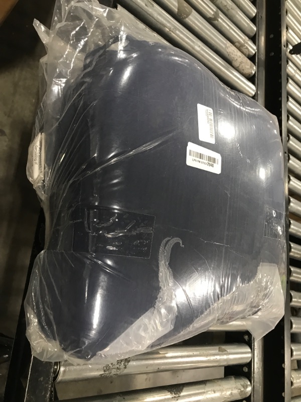 Photo 1 of downluxe Outdoor Chair Cushions Set of 4 for Patio Furniture, Water-Resistant Patio Chair Cushions with Ties, High Density Foam Outdoor Seat Cushion, 17" X 16" X 2", Navy