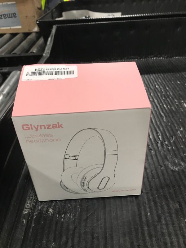 Photo 1 of Glynzak Wireless Bluetooth Headphones Over Ear 65H Playtime HiFi Stereo Headset with Microphone and 6EQ Modes Foldable Bluetooth V5.3 Headphones for Travel Smartphone Computer Laptop Rose Gold