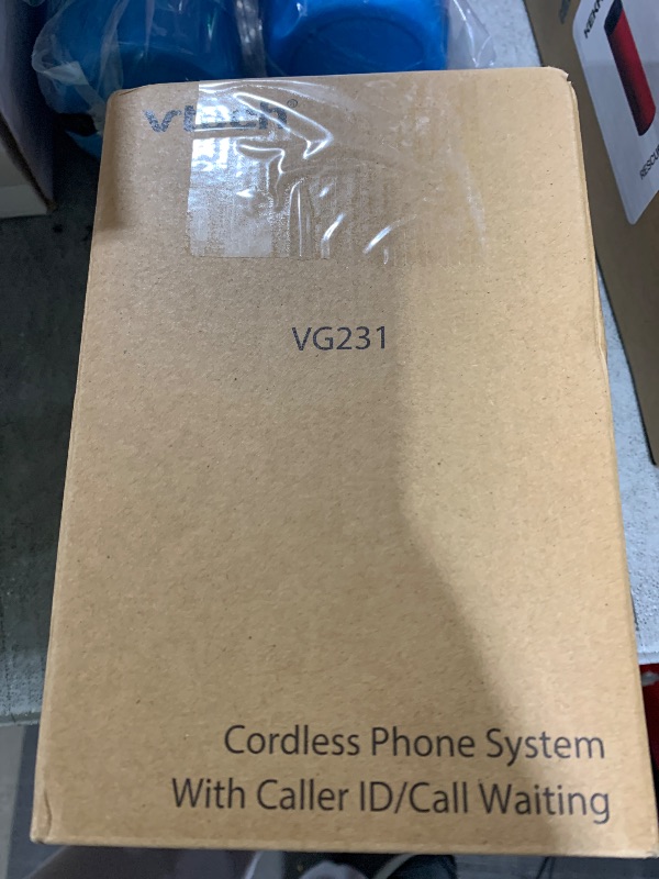 Photo 1 of VTech Cordless Phone with Large Display and Big Buttons, DECT 6.0 with Caller ID/Call Waiting, Full Duplex Speakerphone, ECO Mode, Last 10 Number Redial, Easy to Use,VG231