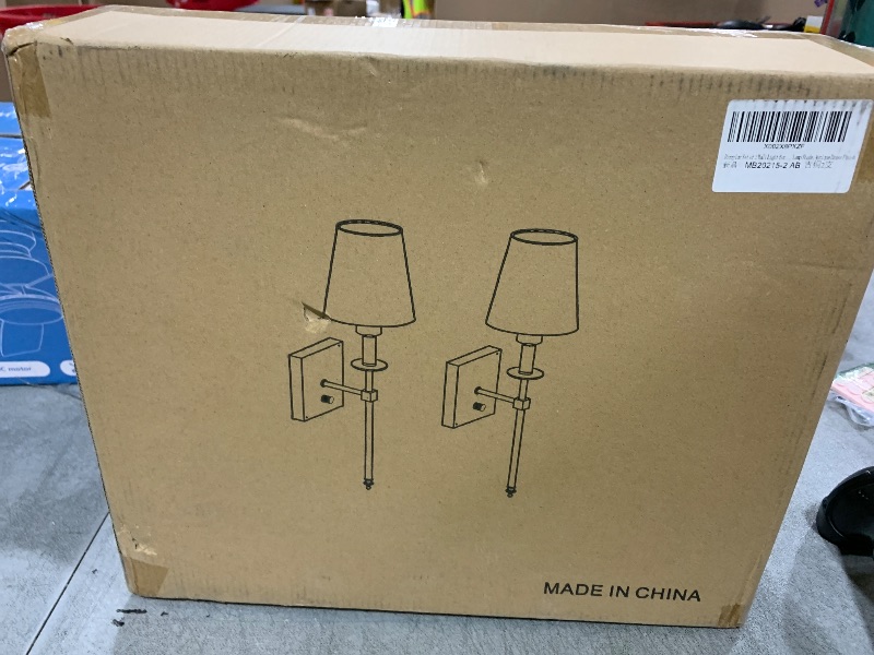 Photo 1 of Rizzyluz Dimmable Wall Sconces Set of 2, Gold Bathroom Vanity Lighting Fixtures, Modern Gold Wall Light with On Off Switch for Living Room Bedroom Hallway