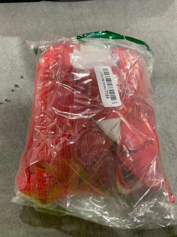 Photo 1 of Lilosy Sexy Long Sleeve Mesh Sheer Beach Swim Cover Up Dress Bikini 3 Piece Women Drawstring Swimwear Swimsuit String Bathing Suit Set Fishnet Solid Red L