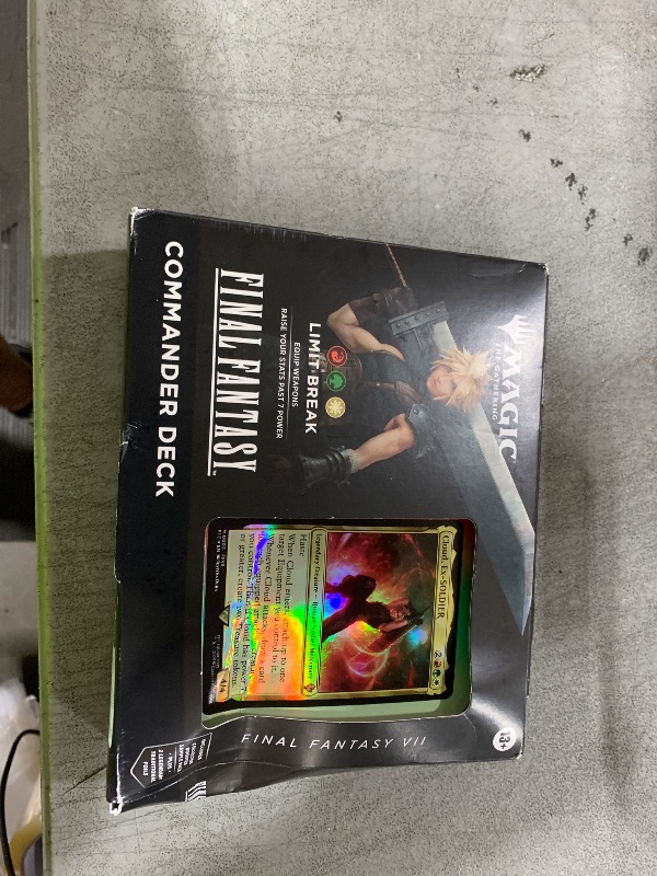 Photo 1 of Magic: The Gathering Final Fantasy VII Commander Deck - Limit Break