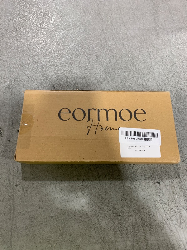 Photo 1 of eormoe Diatomite Sink Splash Guard - DryingNeat Kitchen Faucet Mat, Instant Dry Water Absorbing Stone Tray for Sink, Durable Protector for Kitchen Bathroom Counter [Light Grey, 17.7" x 3.9"]