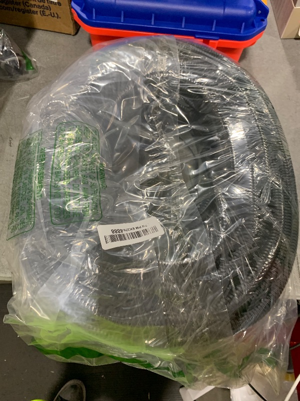 Photo 1 of 120 FT Wire Loom 1/2 Inch, Split Wire Loom Tubing Wire Conduit, Wire Protector Tubing – Black