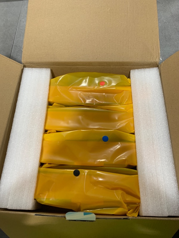 Photo 1 of 055 Toner Cartridge Set (4-Pack, Black, Cyan, Magenta, Yellow) Poou Compatible 055 High Yield Replacement for Canon 055 Toner Color imageCLASS MF743Cdw MF741Cdw MF745Cdw MF746Cdw LBP664Cdw Printer