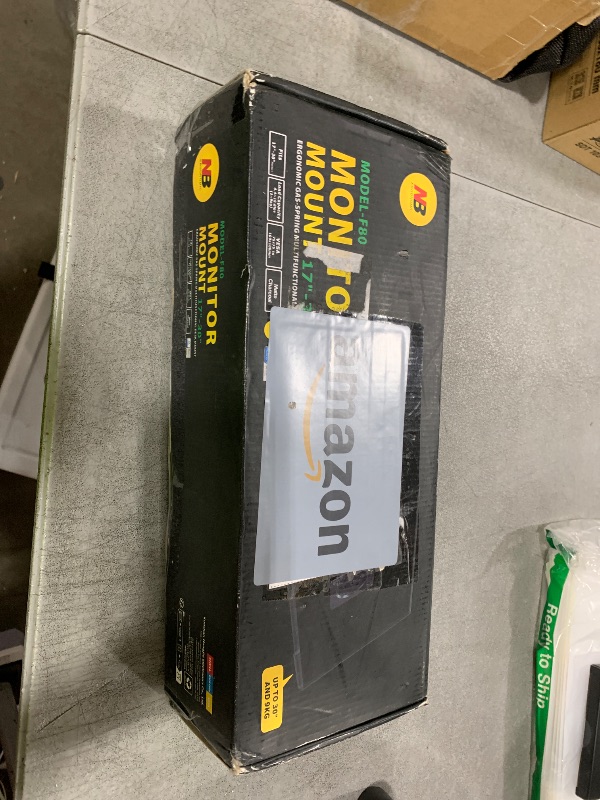 Photo 1 of NB North Bayou Monitor Mount,Fits 17-30" or Bigger Computer Monitors(Within 19.8lbs), Adjustable Stand with Tilt Rotation Swivel Function, Desk Mount F80