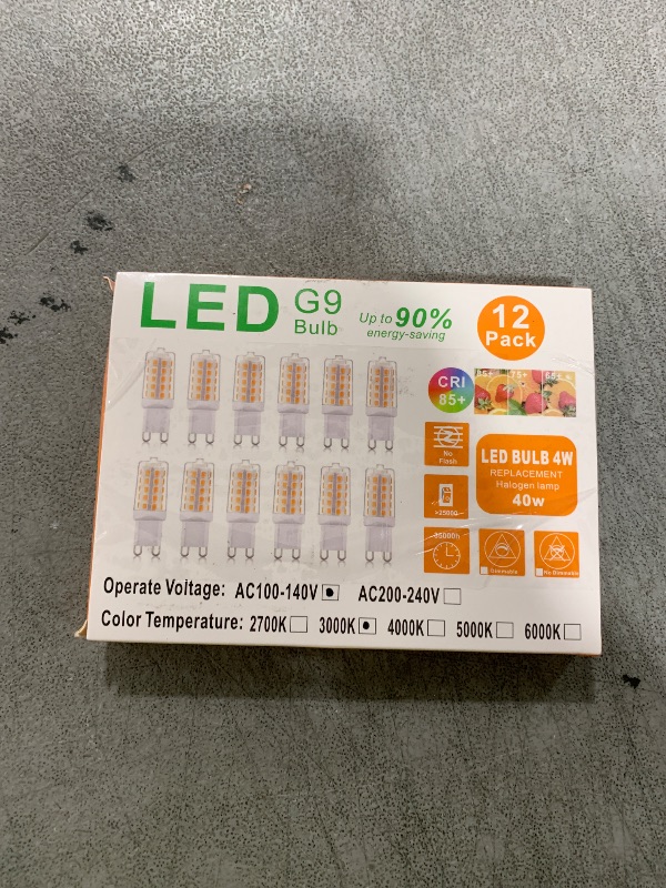 Photo 1 of LED G9 Bulb 12pk