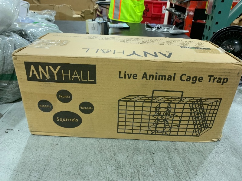 Photo 1 of Anyhall Live Squirrel Trap Heavy Duty Humane Animal Cage Trap - 17” x 7” x 7”