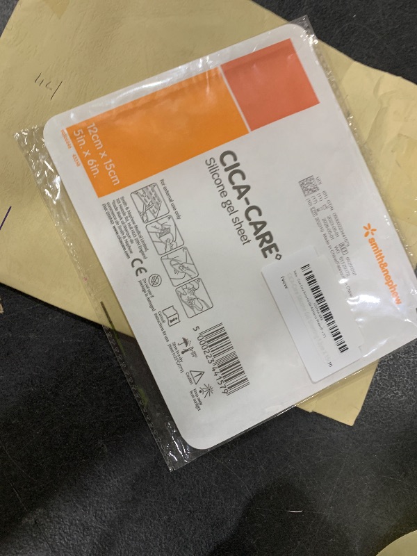 Photo 1 of Cica-Care Silicone Gel Adhesive Sheet (5" x 6")