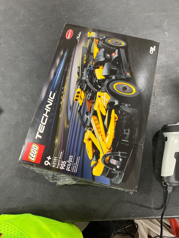 Photo 1 of LEGO Technic Bugatti Bolide Racing Car Building Set - Model and Race Engineering Toy for Back to School, Collectible Sports Car Construction Kit for Boys, Girls, and Teen Builders Ages 9+, 42151 (Missing bag 3)
