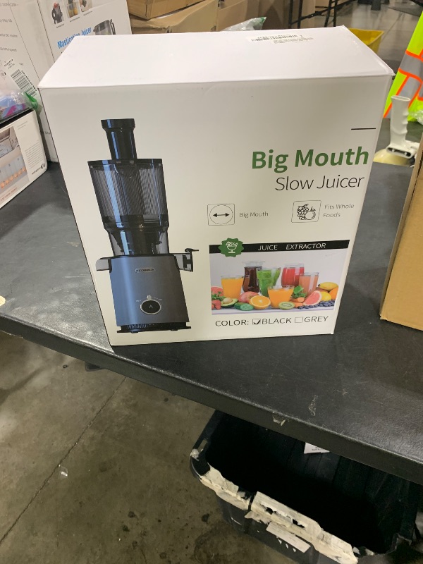 Photo 1 of Juicer Machines, ECOSELF 4.35" Large Feed Chute for Family Needs, Professional Cold Press Juicer For Whole Fruits & Vegetables, Self Feeding Effortless for Batch Juicing, Easy to Clean