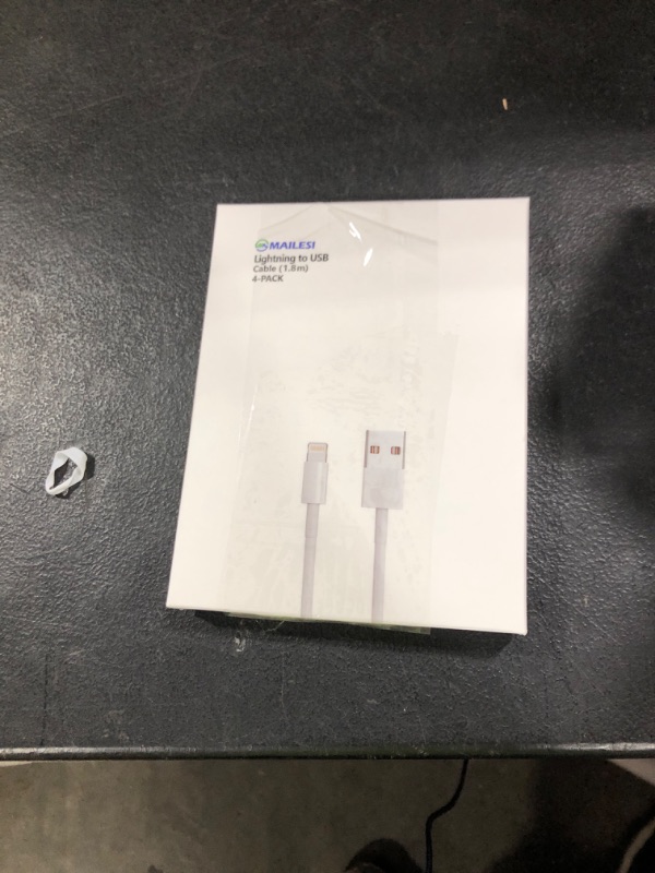 Photo 1 of 4Pack [Apple MFi Certified] Charger Lightning to USB Charging Cable 6FT Cord Compatible iPhone 14/13/12/11 Pro/11/XS MAX/XR/8/7/6s Plus,iPad Pro/Air/Mini,iPod Touch