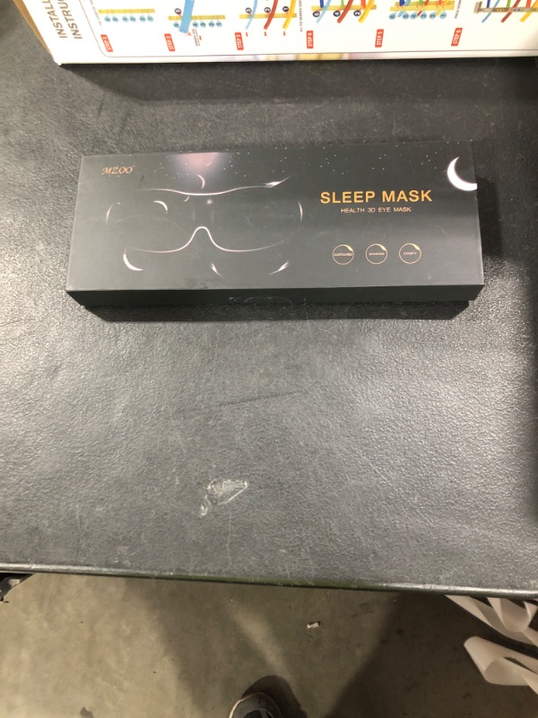 Photo 1 of MZOO Sleep Eye Mask for Side Sleeper Men Women, Zero Eye Pressure 3D Sleeping Mask, Light Blocking Patented Design Night Blindfold, Soft Eye Shade Cover for Travel, Pink