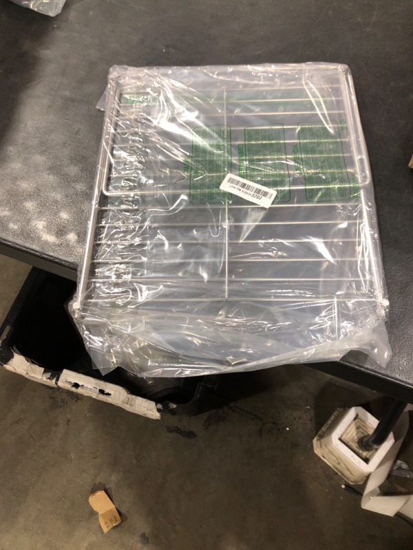 Photo 1 of Adjustable Extendable Oven Rack, Wire Racks, Universal Telescopic Oven Cooker Shelf Rack For Whirlpool Frigidaire GE Kenmore Ovens. Adjusts from 14.5 Inches - 25.5 Inches Wide.