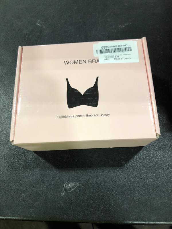Photo 1 of Angelhood Wireless Bras for Women Seamless Bra Ultimate Comfort Bralette No Underwire Bras with Bra Extenders 3 Packs, Medium