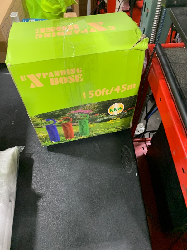 Photo 1 of Expandable Garden Hose 150 ft with 10 Function Spray Nozzle - New Patented Water Hose with 40 Layers of Innovative Nano Rubber - Lightweight, Durable, Flexible, 150ft Retractable Stretch Hose