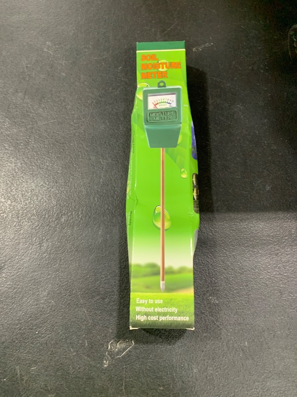 Photo 1 of Hathdia Soil Moisture Meter,Plant Hygrometer Moisture Sensor Plant Water Monitor for Potted Plants,Garden,Farm, Lawn(No Battery Needed)