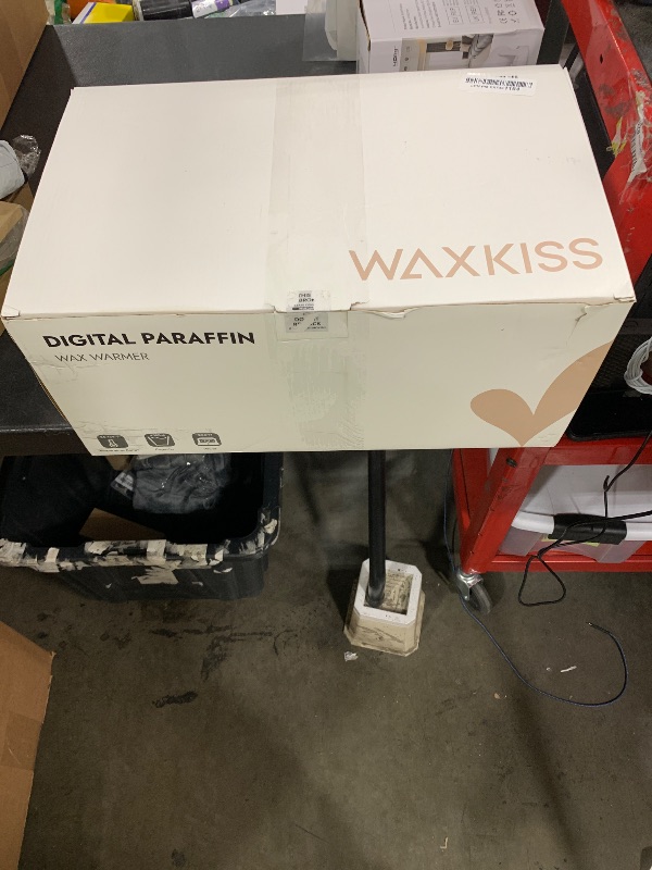 Photo 1 of Waxkiss Intelligent Paraffin Wax Machine for Hands & Feet, Fast Melting 4500ml Large Capacity Paraffin Bath Warmer Kit with Paraffin Blocks