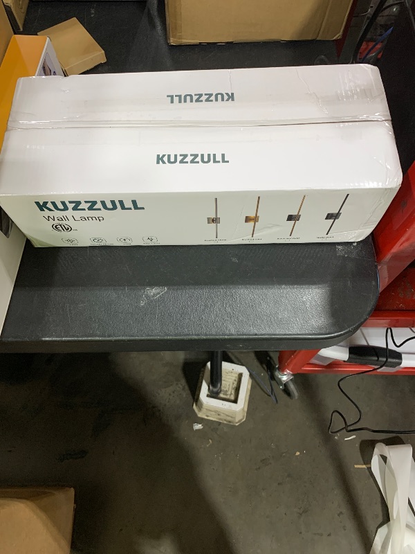 Photo 1 of KUZZULL Modern Minimalist LED Bathroom Sconce, Brushed Nickel, 27.8" x 4.3" x 3.4"