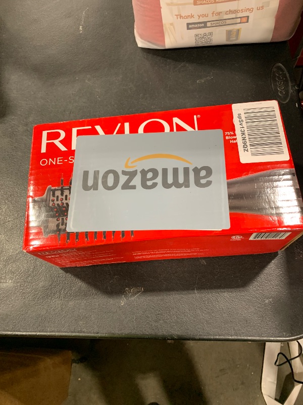 Photo 1 of REVLON One Step Volumizer PLUS Hair Dryer and Styler | More Volume, Less Damage, and More Styling Control for Easy and Fast Salon-Style Blowouts, Plus Travel Friendly (Black)