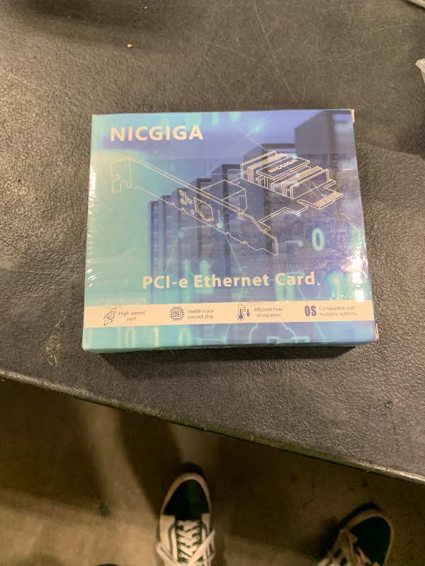 Photo 1 of 10G Base-T PCI-e Network Card, Marvell AQC113 Controller, NICGIGA 10Gb Ethernet Adapter Support WOL, 10Gbe RJ45 Port NIC Card, Windows10/11/Windows Server/Linux