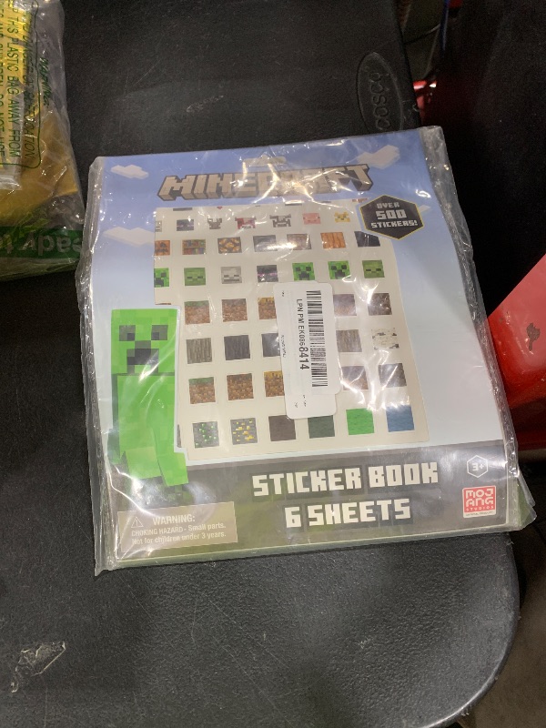 Photo 1 of Minecraft Party Favors for Boys & Girls Bundle ~ 12 Pack Minecraft Sticker Sheets for Kids Birthday Party Goodie Bags | Minecraft Party Supplies