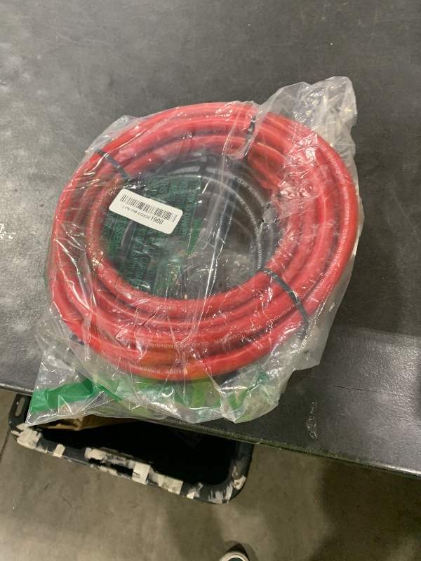 Photo 1 of 40FT 0 Gauge Wire Copper Clad Aluminum,1/0 Battery Cable,20pcs Lugs Terminal Connectors with 3:1Heat Shrink Tube for Amp,Inverter,Winch,Reducer,Starter,Solar Power,DC Wiring