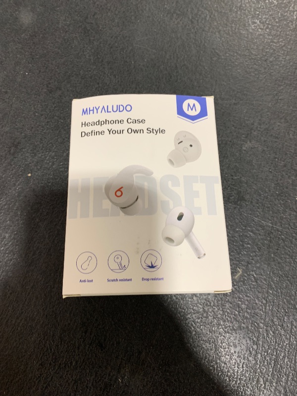 Photo 1 of MHYALUDO for AirPods Pro 2nd/1st Generation Case Cover, Compatible with Magsafe, Magnetic Automatic Lock, Charging Port Dust-Proof & Stand Design with Cleaning Kit, Blue/White