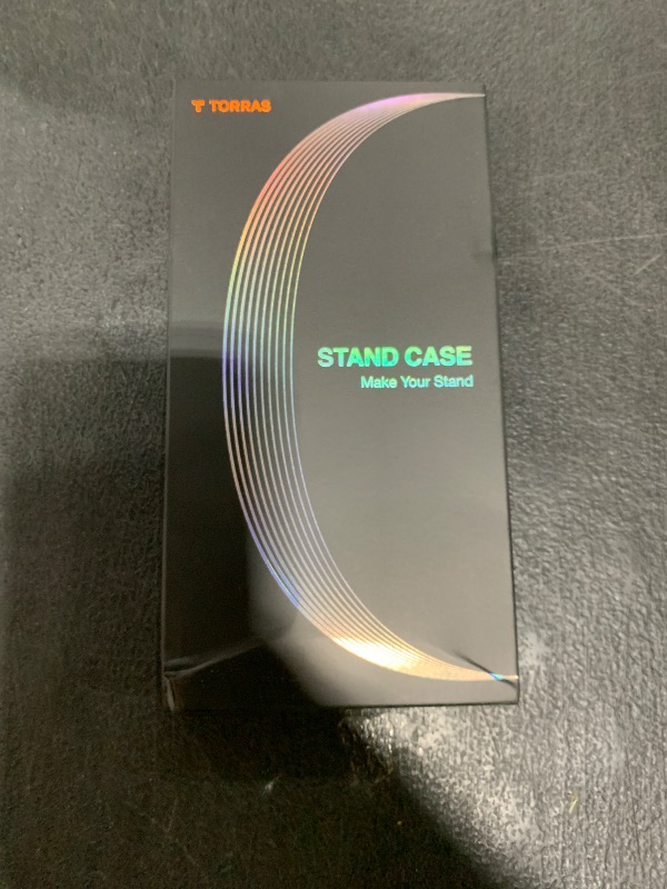 Photo 1 of TORRAS Magnetic Slim Fit for iPhone 16 Pro Max Case with Stand, Compatible with MagSafe, Built-in Stash Stand, Ultra Thin 16 ProMax Case, Lightweight Non Yellowing Hard Back 16 Phone Case 6.9'', Clear