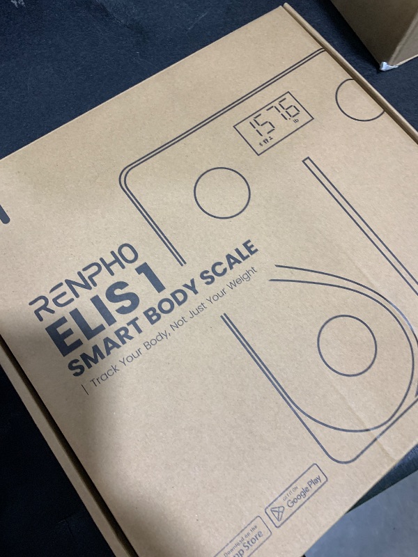 Photo 1 of RENPHO Smart Scale for Body Weight, FSA HSA Eligible, Digital Bathroom Scale BMI Weighing Bluetooth Body Fat Scale, Body Composition Monitor Health Analyzer with Smartphone App, 400 lbs - Elis 1