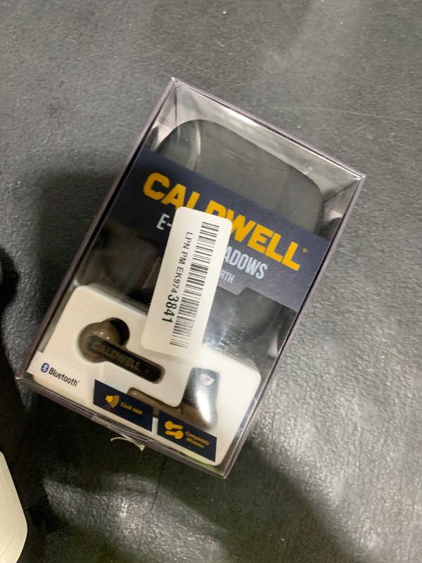 Photo 1 of Caldwell E-Max Shadows FDE 23 Decibels NRR - Electronic Hearing Protection with Bluetooth Connectivity for Shooting, Hunting, and Range